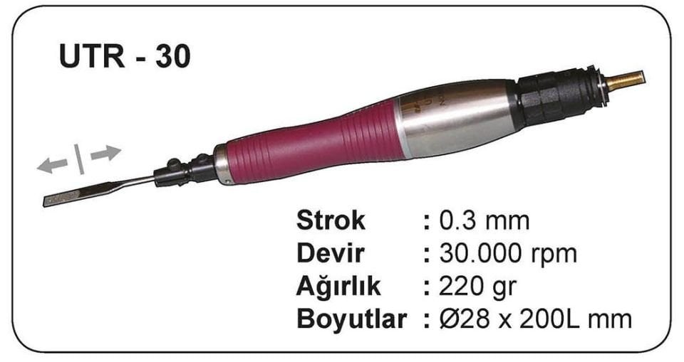 Havalı Eğeleme U-LAP UTR-30