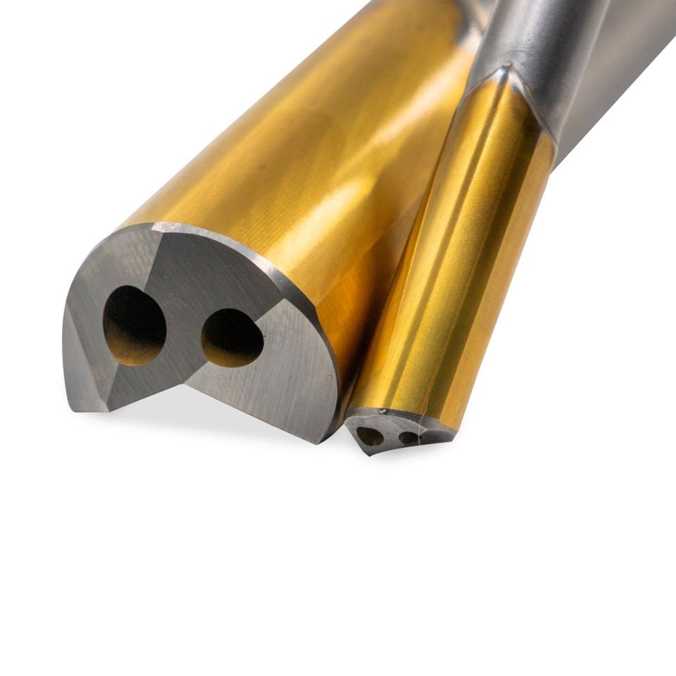 GUN DRİLL TİN COATED SOLİD CARBİDE